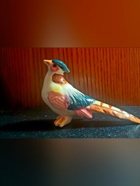 Pheasant Proceline Figurine